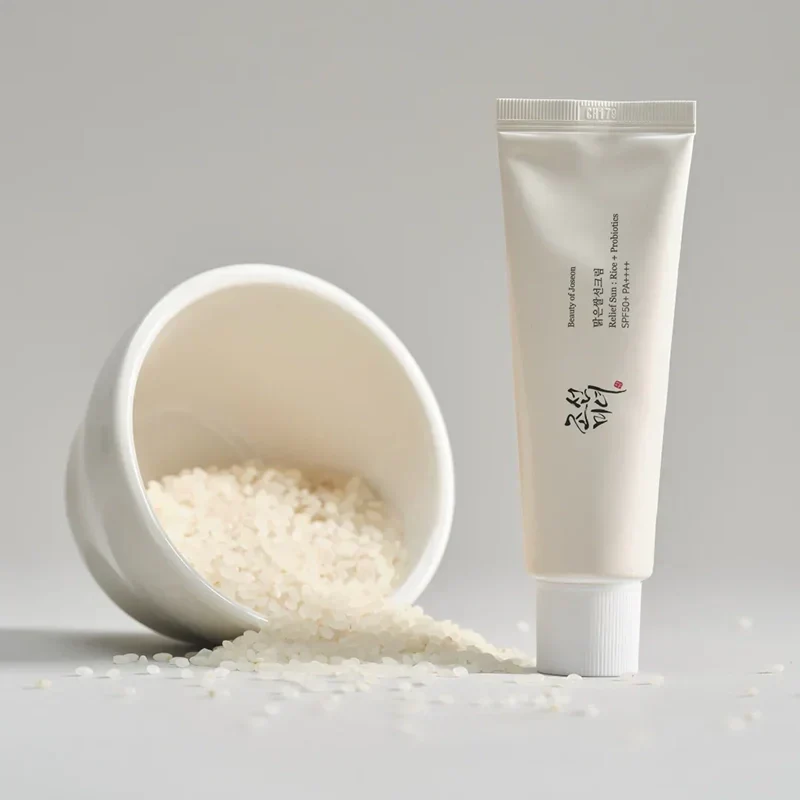 Rice & Probiotics Soothing Sunscreen SPF50+