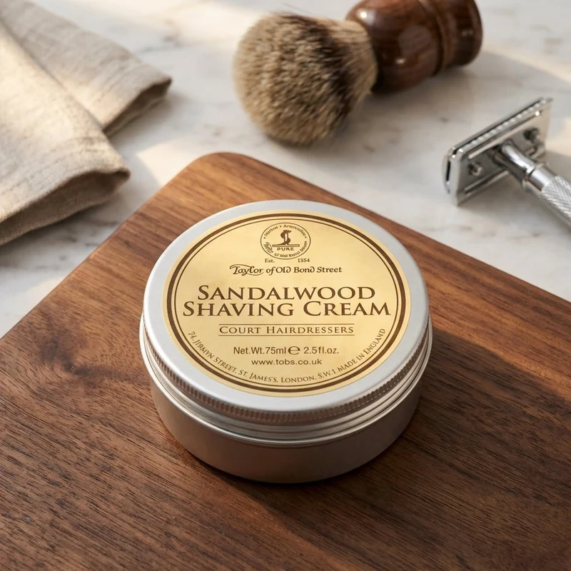 Rasiercreme Sandelholz 75ml – Taylor of Old Bond Street