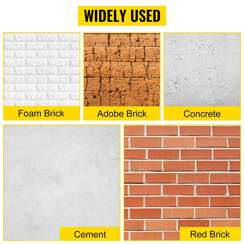 SucceBuy Concrete Hole Saw Kit For Masonry Drilling