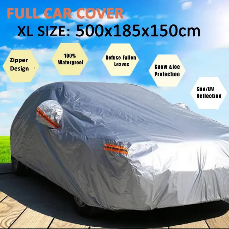 Outdoor Car Cover With UV Dust And Scratch Protection