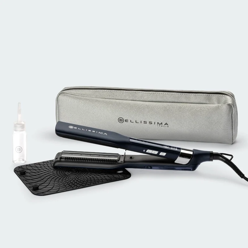 Piastra a vapore professionale con Ceramic & Keratin Steam Elixir® Deluxe