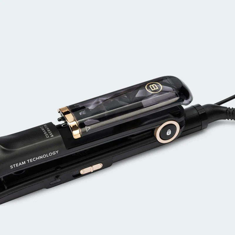 Piastra a vapore professionale rivestita Steam Ceramic & Keratin