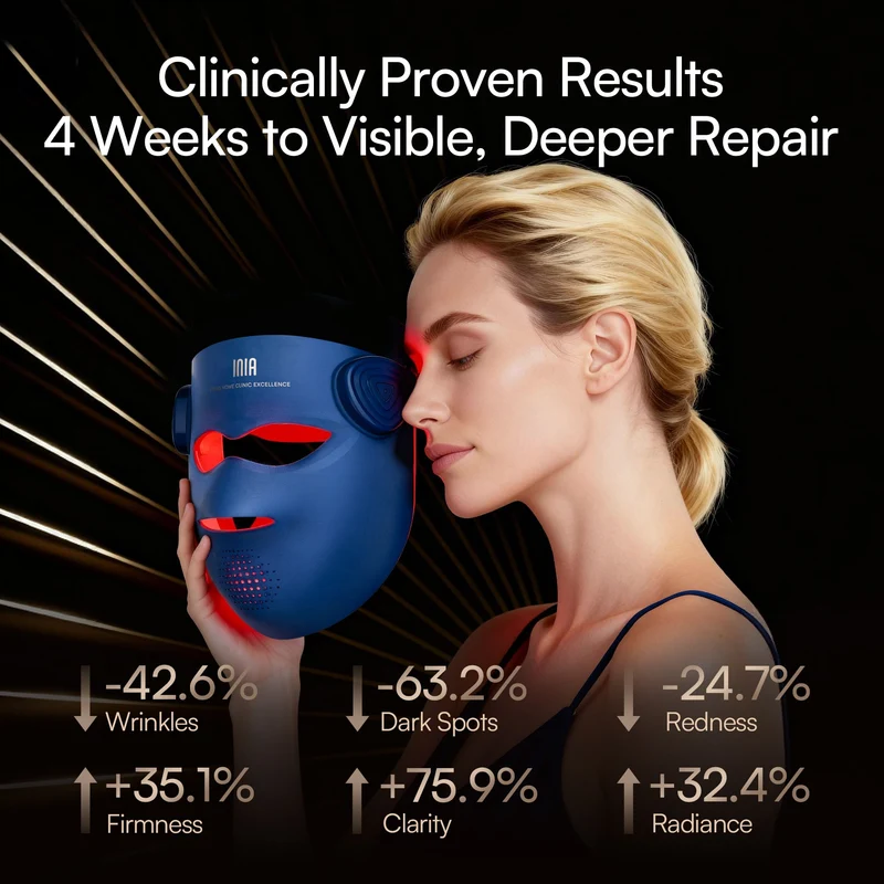 4D Wireless Dual NIR LED Facial Mask