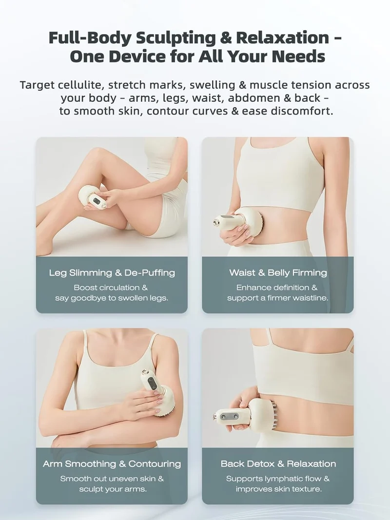 Lymphatic Drainage & Anti-Cellulite Body Massager