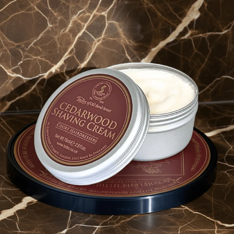 Taylor of Old Bond Street Rasiercreme Cedarwood 75g