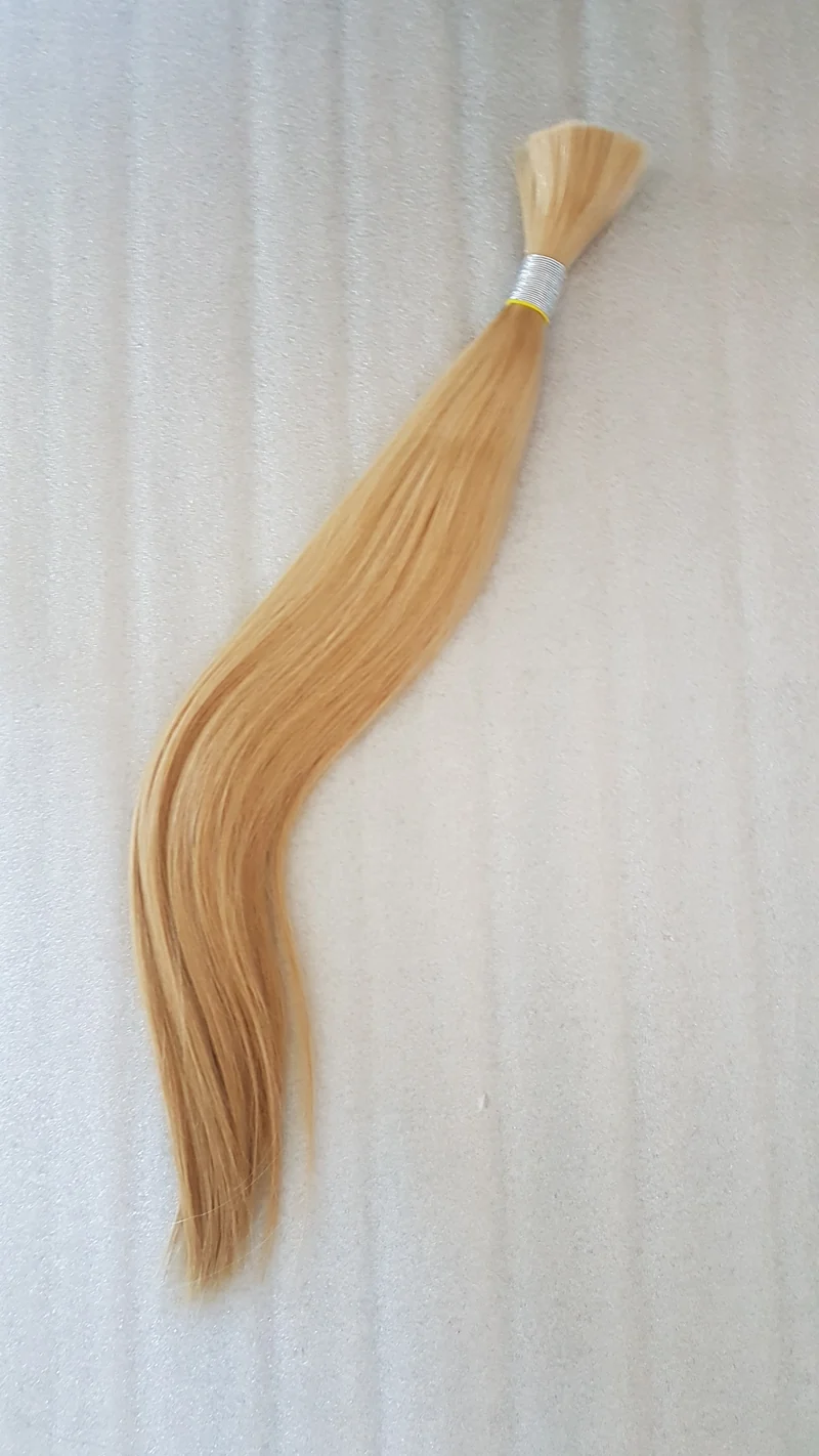 Strähnen Nr. 14 - mittelbeigeblond - glatt