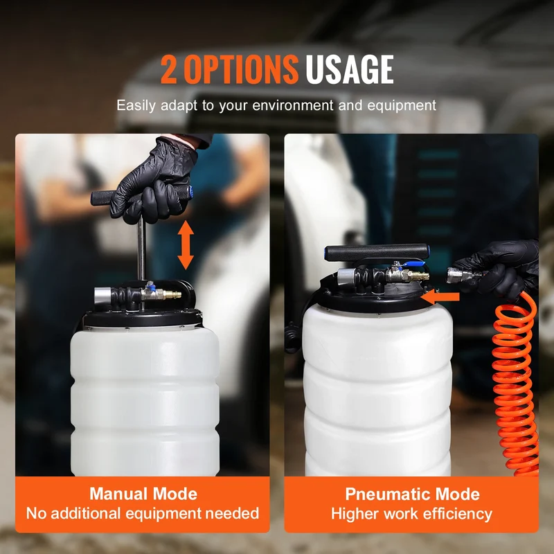 SucceBuy Pneumatic Fluid Extractor For Automotive Fluid Removal