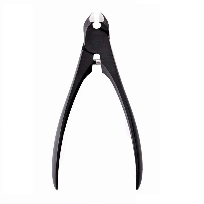 Black Large Nail Nipper Gift Set with Leather Case