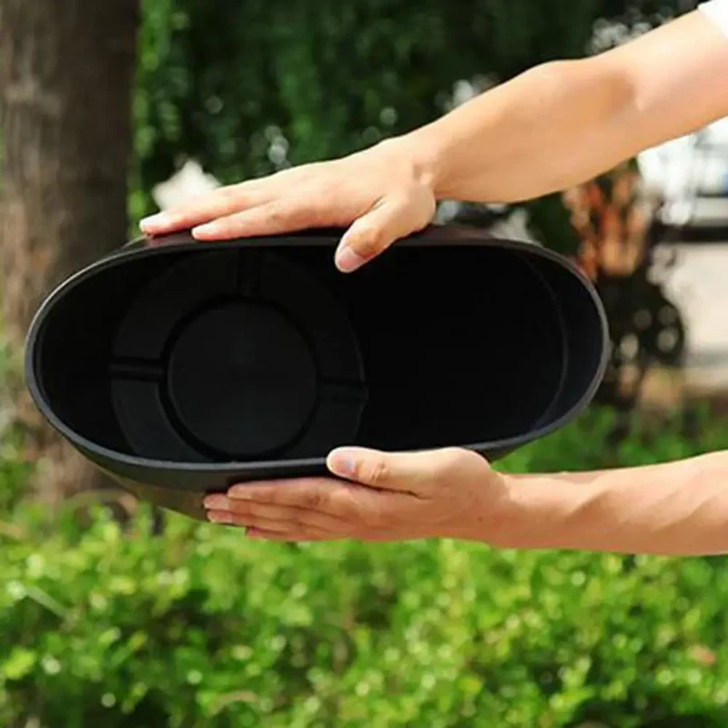 Rustic Farmhouse Whiskey Barrel Plastic Planter With Drainage