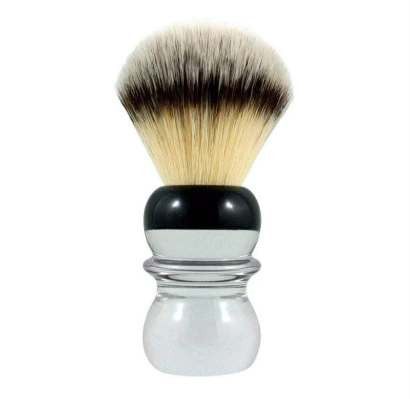 Razorock Rasierpinsel Acryl synthetisch plissoft bc silberspitze 24mm