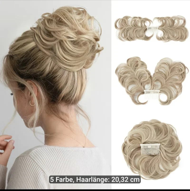 Clip in Haarsteckkamm für Hochsteckfrisur