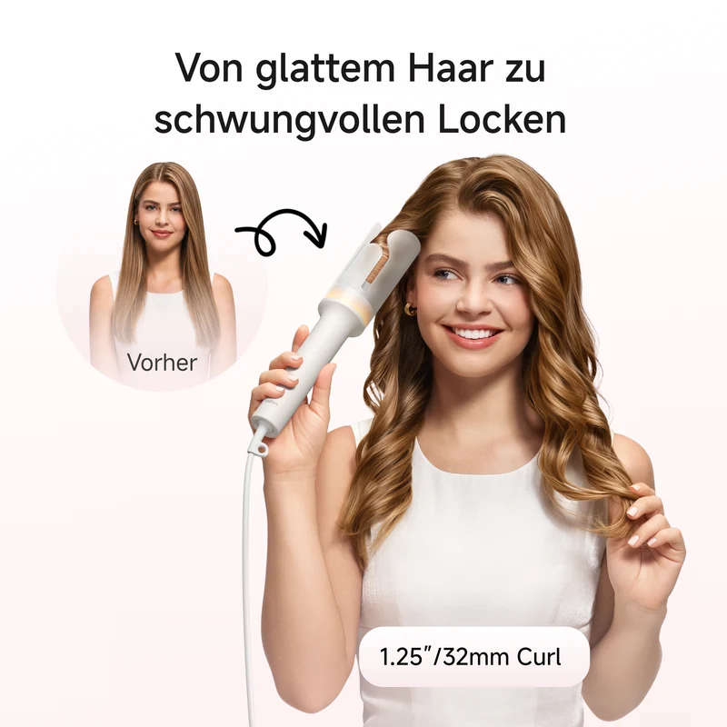 Laifen AutoCurl 32 mm Weißer Automatischer Lockenstab