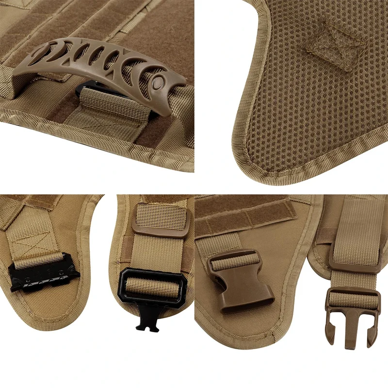 Petravel Padded Nylon Dog Harness And Leash Set Quick Release