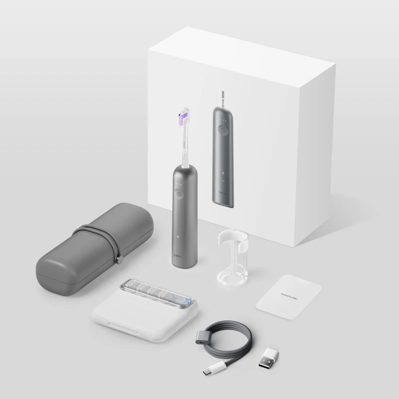 Laifen Wave Zahnbürste Aluminum Geschenke-Set