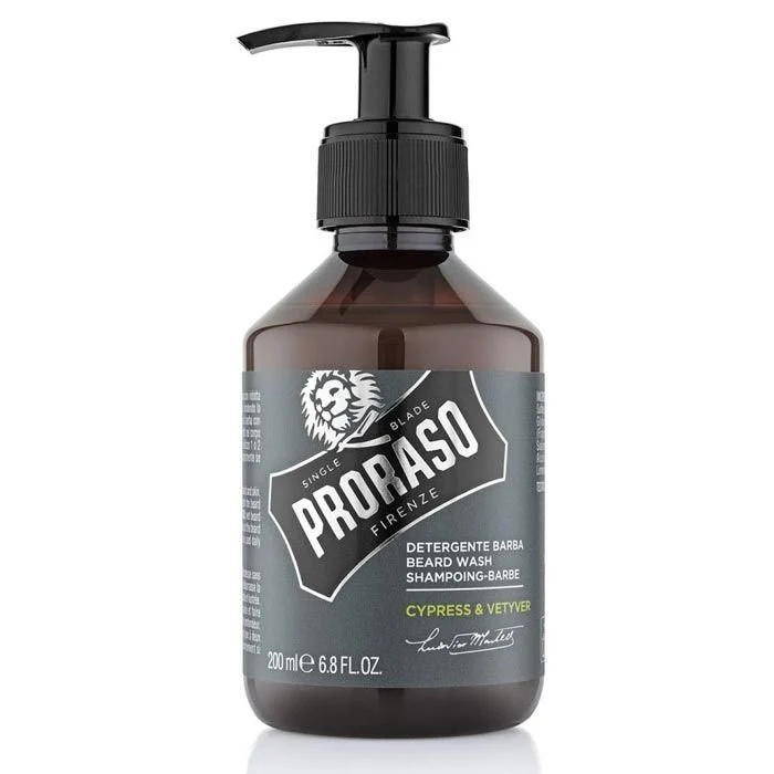 Proraso Bartshampoo Zypresse und Vetiver 200 ml