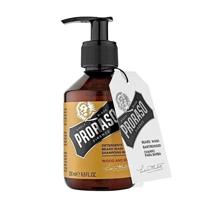 Proraso Bartshampoo Holz und Gewürz 200 ml