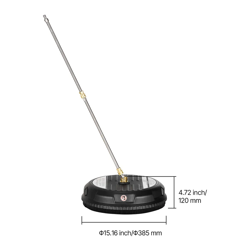 Vevor Pressure Washer Surface Cleaner With Four Wheels
