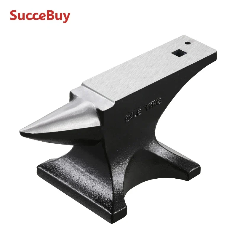 SucceBuy Cast Steel Single Horn Anvil For Professional Blacksmith