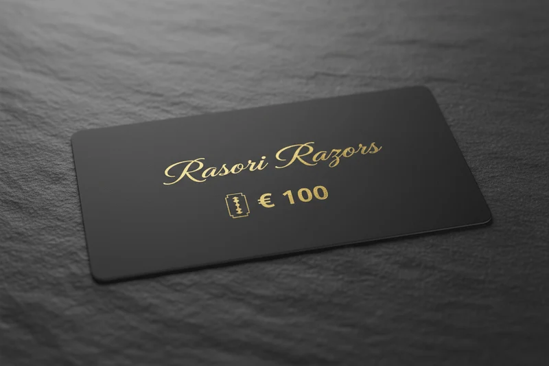 Rasori Razors Geschenkkarte