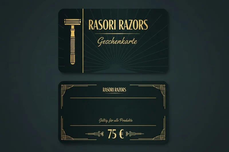 Rasori Razors Geschenkkarte