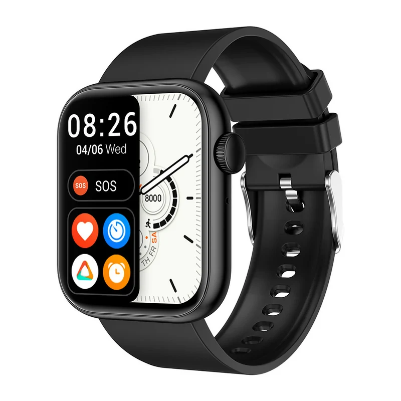 Smartwatch met talrijke gezondheidsfeatures / IP67 waterdichtheid / 35 dagen batterijduur / 100 Sportmodi