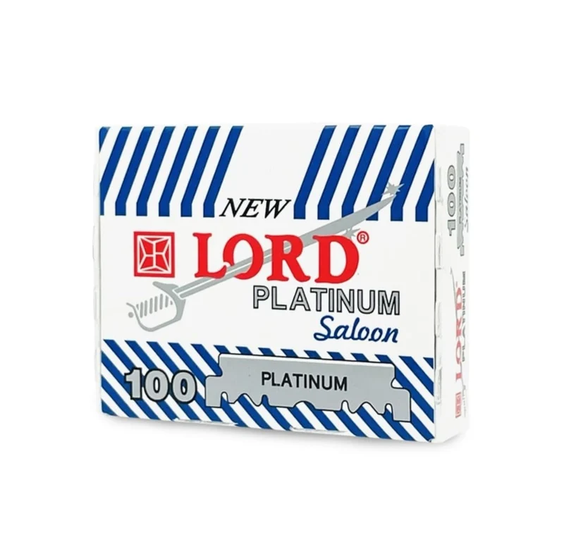 Lord Platinum Saloon 100 einschneidige Rasierklingen